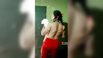 Village Bhabhi Showing Boobs And Riding Bareback On Video