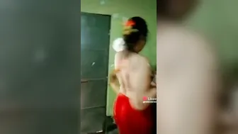 Village Bhabhi Showing Boobs And Riding Bareback On Video