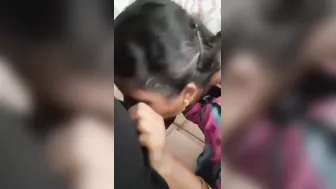 Tamil Housemaid Sucking Dick After Showing Her Perky Round Tits