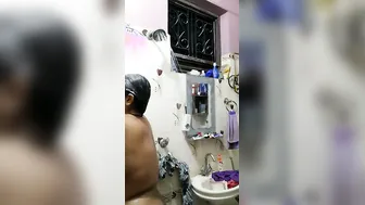Milk Tanker Bhabhi Taking Steamy Bath Naked Getting All Wet