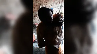 Naughty Village Wife Showing Off Her Perky Boobs To Her Lover