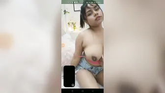 Busty Actress Stripping Down Exposing Her Massive Natural Tits