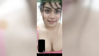 Busty Actress Stripping Down Exposing Her Massive Natural Tits