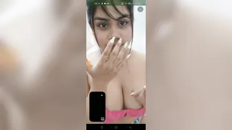 Busty Actress Stripping Down Exposing Her Massive Natural Tits