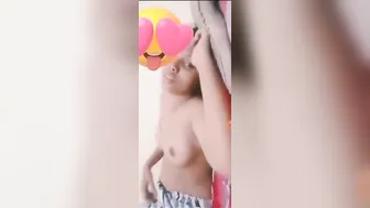 Topless GF Getting Naughty On Our Video Call Tonight