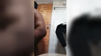 Young Maid Taking My Dick Standing Up Against The Wall Quickly