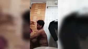 Young Maid Taking My Dick Standing Up Against The Wall Quickly