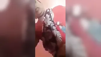 Bhabhi Stripping Her Blouse Revealing Those Big Tits For Him