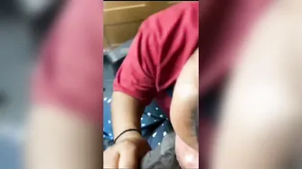 Mallu Slut Eagerly Sucking And Stroking Her Lovers Big Cock