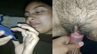 GF Fucking Me While Talking To Someone On The Phone