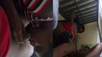 Tamil Babe Giving Sloppy Blowjob And Fucking At Work Today