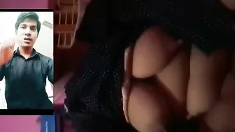 Horny GF Fingering Herself Live On Video Call Sex