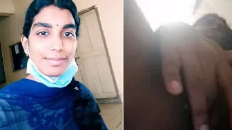 Horny Tamil GF Fingering Her Tight Pussy At Home