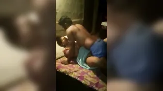 Young Couple Making Love Missionary Style Caught On Camera