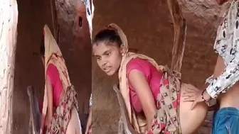 Village Bhabhi Taking Hard Anal Pounding On Chair At Home