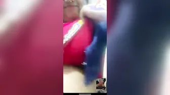 Busty Desi Aunty Stripping Naked Fingering On Video Call