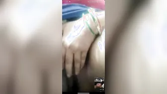 Busty Desi Aunty Stripping Naked Fingering On Video Call