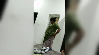 Busty Aunty Caught Naked On Hidden Camera While Changing Now
