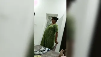 Busty Aunty Caught Naked On Hidden Camera While Changing Now