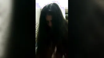 Tall GF Showing Off Her Hairy Pussy In Viral Video