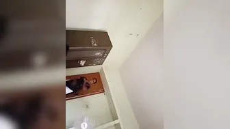 Changing Aunty Accidentally Filmed Exposing Everything On Cam