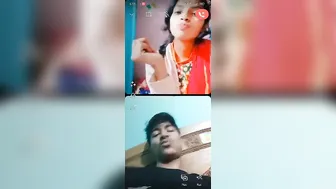 GF Flashing Her Boobs To Boyfriend On Private Call