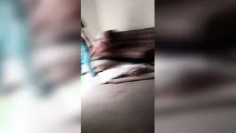 Landlady Getting Fucked Hard By Workers In Her Own Bedroom