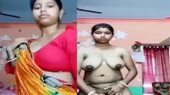 Busty Bhabhi Naked And Fingering Her Dripping Pussy On Video