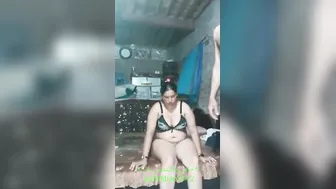 Mature Aunty Getting Dressed After Hot Sex With The Neighbor