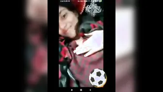 Cute GF Teasing Her Perky Tits On Intimate Video Call