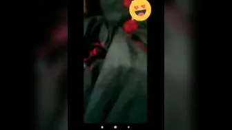 Cute GF Teasing Her Perky Tits On Intimate Video Call