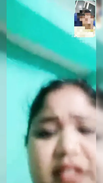 Busty Bengali Wife Teasing During Private Video Call Moments