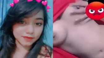 Bengali GF Exposing Her Perfect Tits On Video Chat