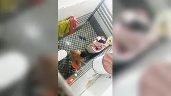 Bhabhi Caught Bathing By Hidden Camera In Her Bathroom Alone