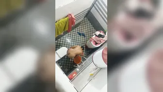 Bhabhi Caught Bathing By Hidden Camera In Her Bathroom Alone