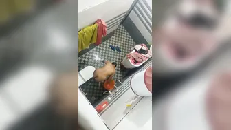 Bhabhi Caught Bathing By Hidden Camera In Her Bathroom Alone