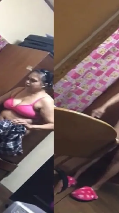 Plump Aunty Changing Clothes Caught On My Phone Camera Today