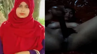 Covered Girl From Bengal Playing With Herself In Private Room