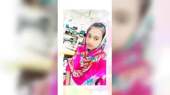 Bengali GF Making Topless Selfie Stripping In Bedroom