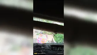 Married Bhabhi Bathing Outdoors Caught On Neighbors Hidden Cam