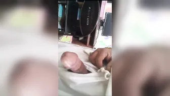 Desi Girl Caught Slipping Out While Pleasing Him On Her Knees