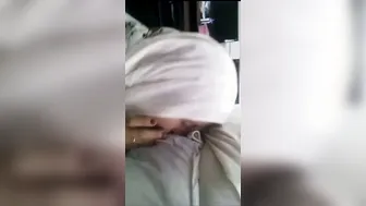 Desi Girl Caught Slipping Out While Pleasing Him On Her Knees