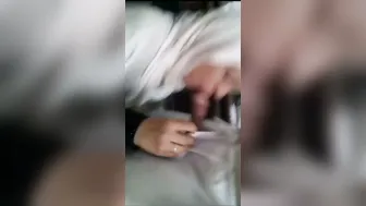 Desi Girl Caught Slipping Out While Pleasing Him On Her Knees