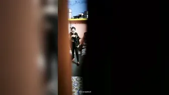 Neighbor Bhabhi Getting Her Boobs Sucked Caught On Hidden Phone