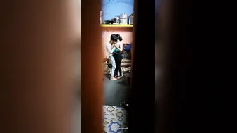 Neighbor Bhabhi Getting Her Boobs Sucked Caught On Hidden Phone