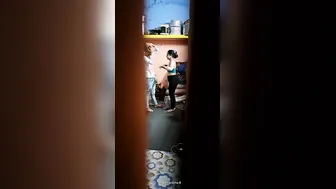 Neighbor Bhabhi Getting Her Boobs Sucked Caught On Hidden Phone