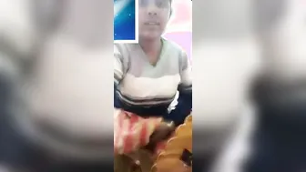 Married Bhabhi Teasing Lover On Video Chat Flashing Tits Pussy