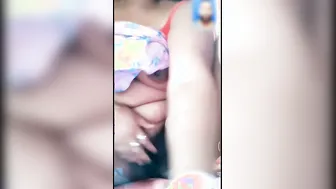 Bhabhi Rubbing Her Wet Pussy Squeezing Her Big Boobs Moaning