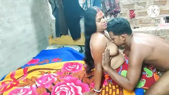 Indian Wife From City Fucking Husband Hard In Bedroom At Night