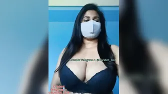 Busty Married Woman Performing Her Private Show For The Camera